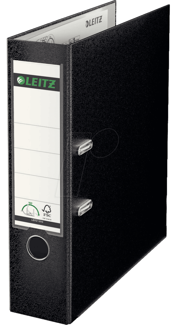 LEITZ 10105095 - Qualitäts Ordner PP 180° A4