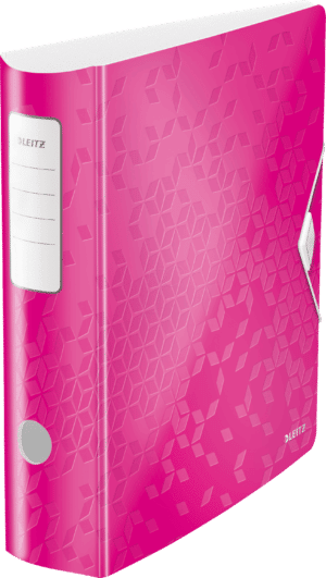 LEITZ 11060023 - Qualitäts Ordner 180° Active WOW pink