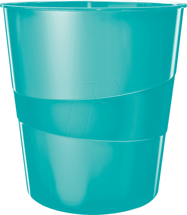 LEITZ 52781051 - Papierkorb WOW 15l eisblau