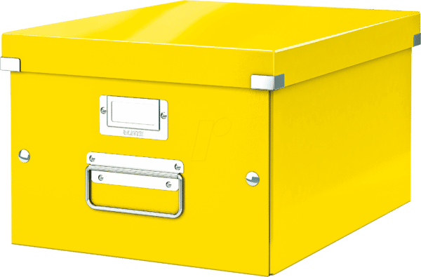 LEITZ 60440016 - Archivbox C&S WOW mittel gelb