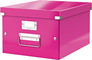 LEITZ 60440023 - Archivbox C&S WOW mittel pink