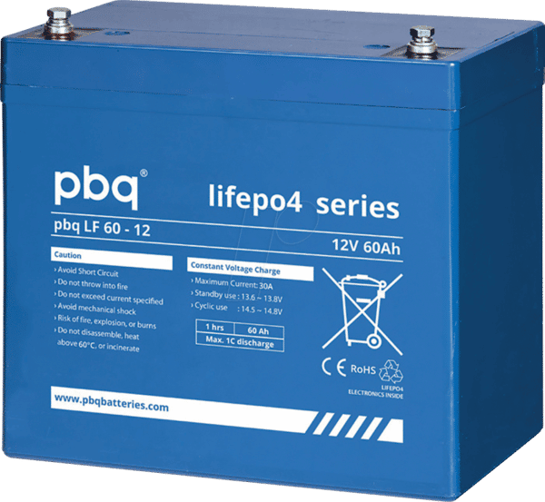PBQ LF60-12 - Lithium-Akku