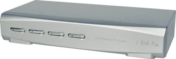 LINDY 39311 - 4-Port KVM Switch