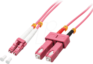 LINDY 46365 - Kabel LWL LC/SC OM4 50/125µm 15m