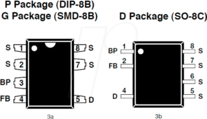 LNK 304DG - AC/DC-Offline-Schalter