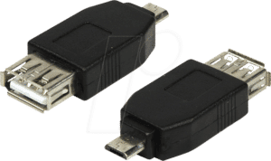 LOGILINK AU0029 - Adapter USB 2.0 Micro-B Stecker > A Buchse