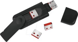 LOGILINK AU0054 - USB-A-Port Schloss (1x Schlüssel und 4x Schlösser)