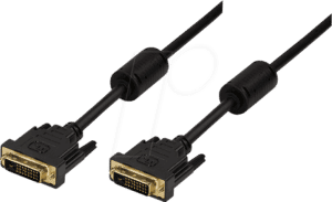 LOGILINK CD0002 - DVI Monitor Kabel DVI 24+1 Stecker