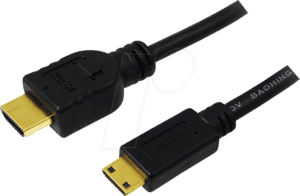 LOGILINK CH0021 - HDMI Mini-C Stk. > HDMI A Stk.