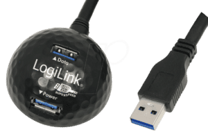 LOGILINK CU0035 - Verlängerungskabel USB 3.0 - Docking Station