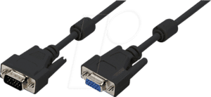 LOGILINK CV0006 - VGA Monitor Kabel 15-pol VGA Verlängerung