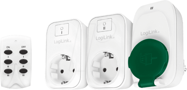 LOGILINK EC0009 - Funksteckdosen-Set