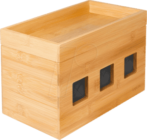 LOGILINK KAB0076 - Logilink Kabelbox aus Bambus
