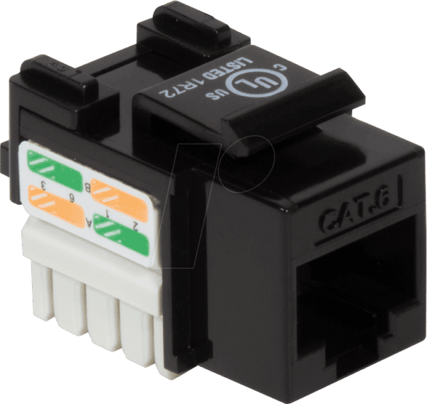 LOGILINK KJ08C6U - Cat.6A Keystone RJ45 Buchse UTP