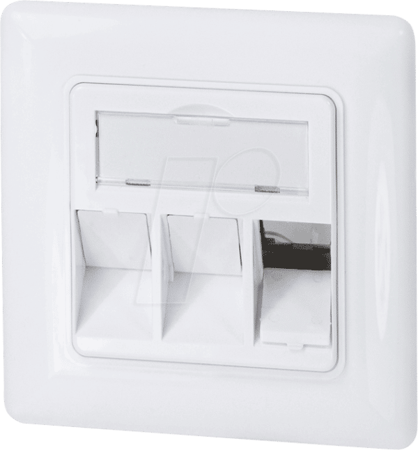 LOGILINK NK4055 - Unterputzdose für 3 Keystone-Module