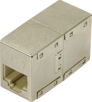 LOGILINK NP0058 - Modular-Kupplung RJ45 Buchse/Buchse Cat.6