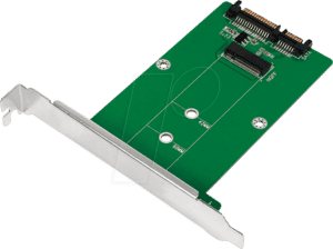 LOGILINK PC0085 - SATA zu M.2 SATA SSD Adapter