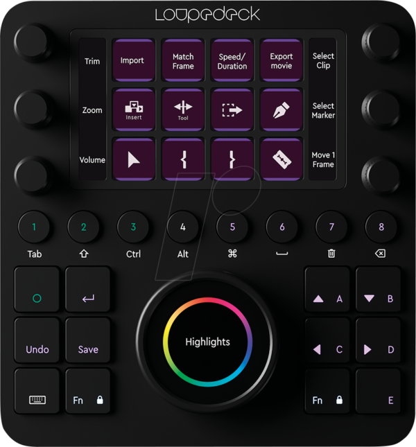 LOUPEDECK CT - Controller für Grafik-/Videobearbeitung