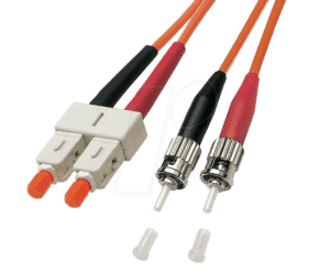 LWL 4XST/SC50-10 - Duplex-Adapterkabel