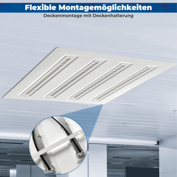 LUXULA LX6251 - LED-Panel Aufbaurahmen 62x62 cm