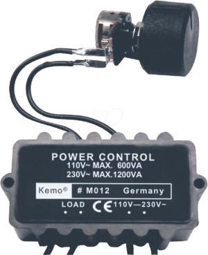 M 012 - Motoren- und Lampenregler-Modul (Dimmer)