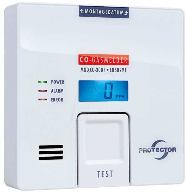 ME CO-300 F - Kohlenmonoxid-Melder mit FIGARO-Sensor