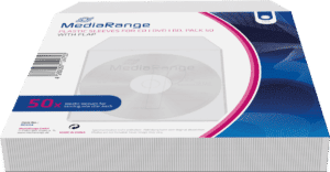 MR BOX64 - CD Plastikhülle für 1 Disc