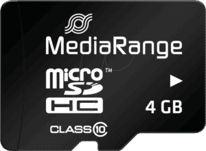 MR 956 - MicroSDHC-Speicherkarte 4GB