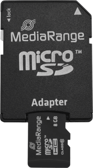 MR 957 - MicroSDHC-Speicherkarte 8GB