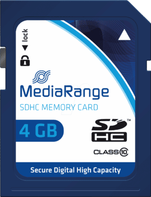 MR 961 - SDHC-Speicherkarte 4GB