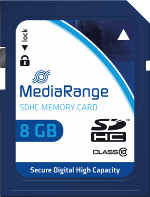 MR 962 - SDHC-Speicherkarte 8GB