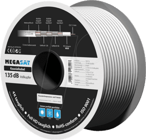 MEGASAT 100176 - Koaxialkabel Ø 7