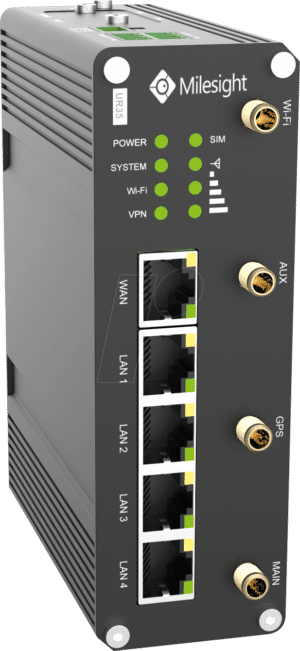 MIL UR35L04EUGPW - Industrial LTE Router