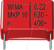 MKP10-630 220N - MKP10 PP-Puls-Kondensator