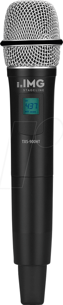 IMG TXS-900HT - Handmikrofon mit integriertem Multi-Frequenz-Sender