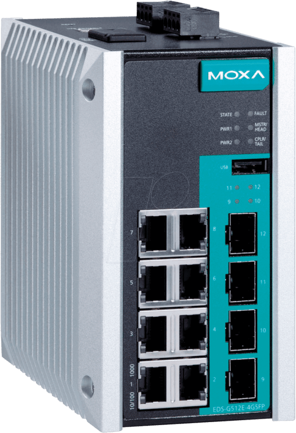 MOXA EDSG512E4GS - Switch