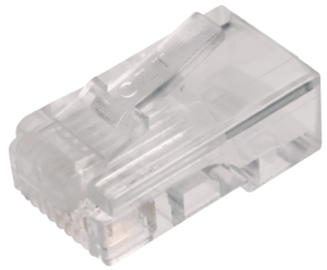 MP 8-4R - Modular Stecker RJ45 für Rundkabel