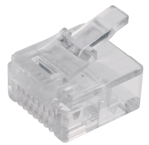 MP 8-8RK - Modular Stecker RJ45 für Rundkabel