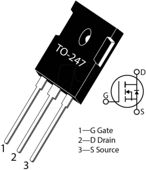 MSC750SMA170B - SiC-MOSFET N-Kanal