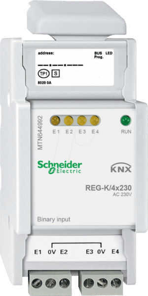 SE MTN644992 - Binäreingang REG-K/4x230