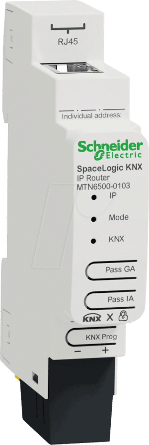 SE MTN6500-0103 - SpaceLogic KNX IP-Router DIN-Schiene