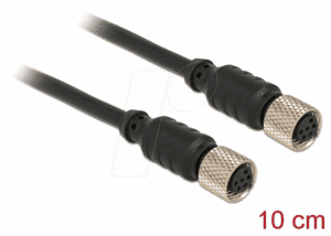NAVILOCK 64075 - Kabel M8 Buchse zu M8 Buchse 10cm