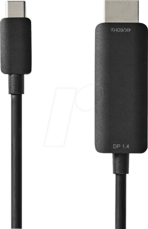 N CCGP64655BK20 - USB C Stecker auf HDMI Stecker