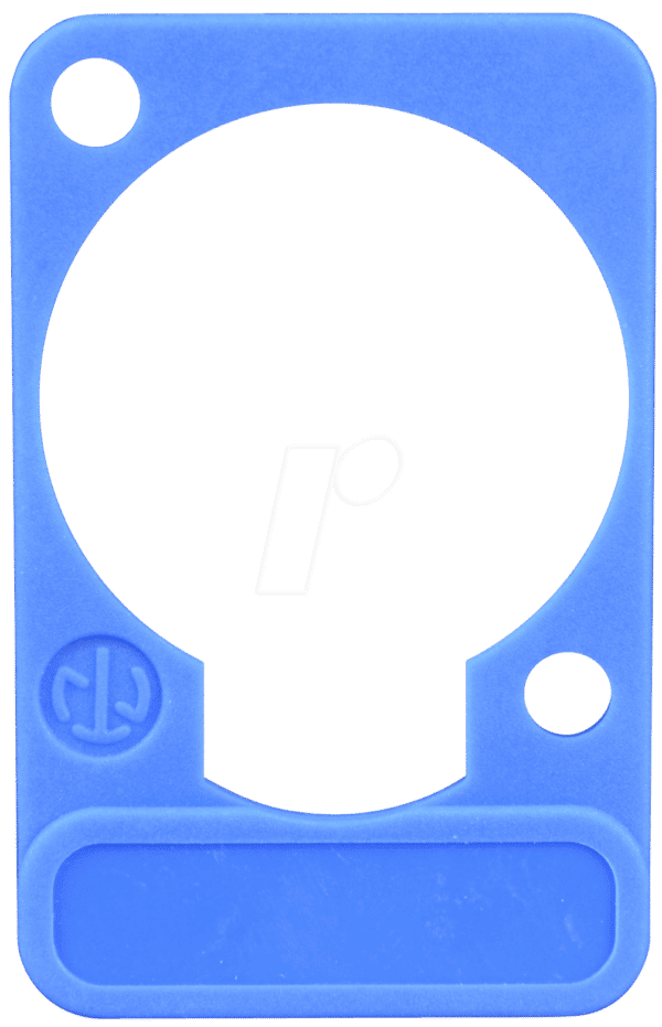 NEUTRIK DSS BL - XLR Beschriftungsplatte