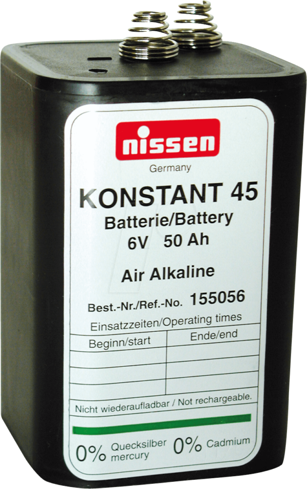 NISSEN 155056 - Blockbatterie Nissen KONSTANT 45