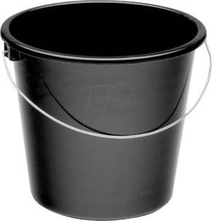 EIMER 5L SW - Haushaltseimer 5l schwarz