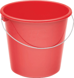 EIMER 5L RT - Haushaltseimer 5l rot