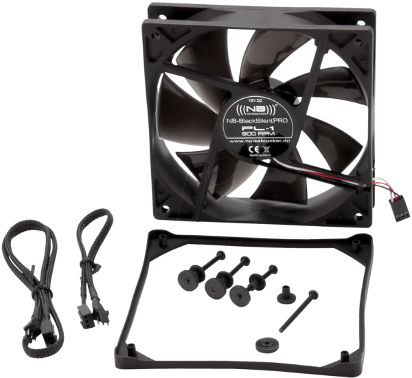 NOISEBLOCK PL1 - Noiseblocker BlackSilent Pro Fan PL1