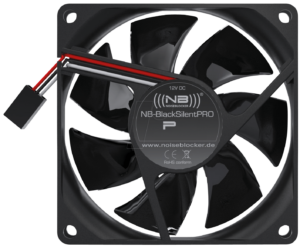 NOISEBLOCK P1 - Noiseblocker BlackSilent Pro Fan P1