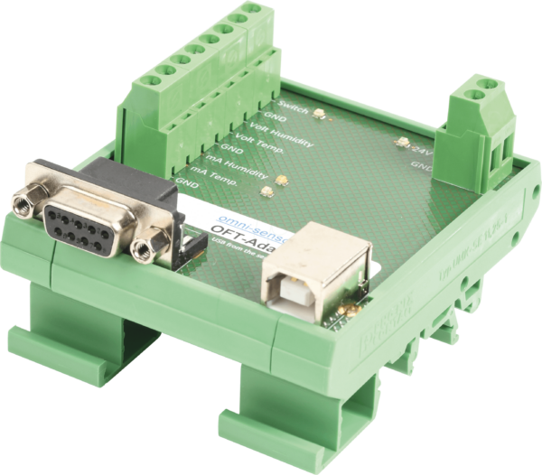 OFT-HSA - Hutschienenadapter für OFT-Sensormodul